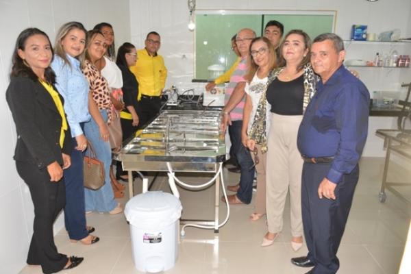 Funer&aacute;ria Paz Eterna inaugura novas instala&ccedil;&otilde;es na cidade de Guadalupe.(Imagem:Francinaldo Silva)