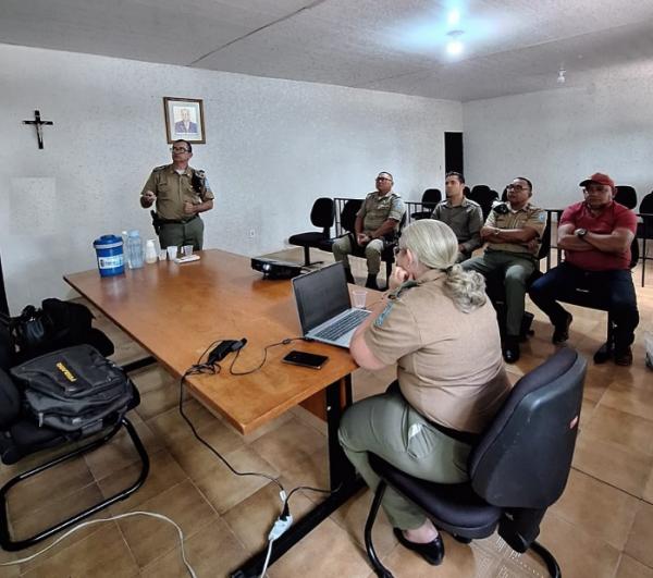 3º BPM realiza capacitação sobre uso do CAD/PPE para policiais militares de Nazaré do Piauí