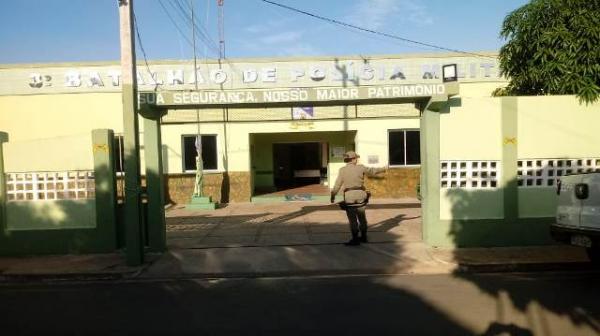 Batalhão da PM de Floriano(Imagem:FlorianoNews)