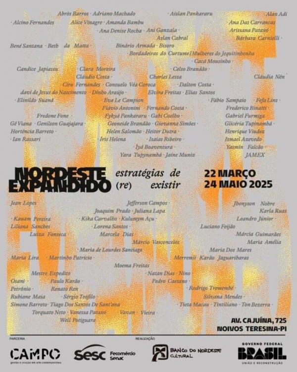 Exposição "Nordeste Expandido" inicia em Teresina; veja nomes