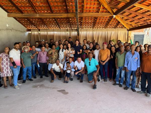 Deputado Marden Menezes cumpre agenda no interior e refor&ccedil;a base do governador Rafael no sul do PI.(Imagem:Ascom)