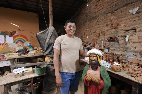 Polo Cerâmico do Poti Velho é revitalizado e atrai turistas com peças exclusivas para o Natal(Imagem:Divulgação)