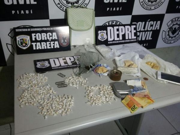 Polícia faz 1ª apreensão por denúncia de app contra tráfico de drogas no PI