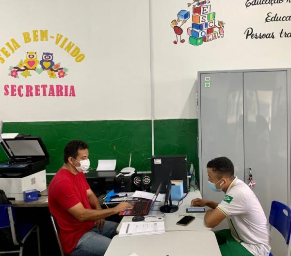 Escola estadual de Barras realiza Plantão Enem para inscrever todos os estudantes no certame