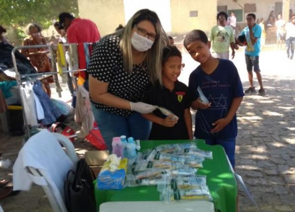 Associa&ccedil;&atilde;o de Moradores promove dia de a&ccedil;&atilde;o social no bairro Caixa D&aacute;gua. (Imagem:Divulga&ccedil;&atilde;o)