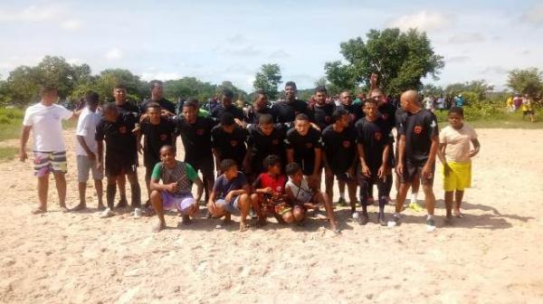 Bairro Taboca realiza final da 16&ordf; Copa Society.(Imagem:FlorianoNews)
