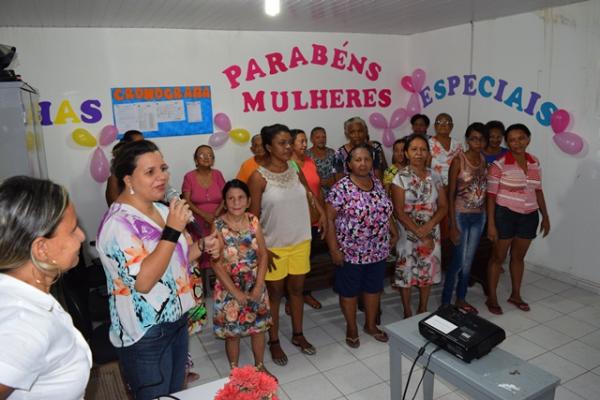 UBS do Bairro Caixa D?&aacute;gua faz homenagem &agrave;s mulheres.(Imagem:Secom)