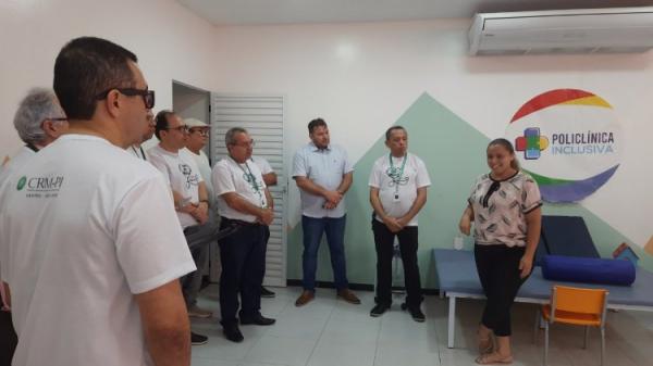Conselho Regional de Medicina elogia estrutura e serviços da Policlínica de Floriano