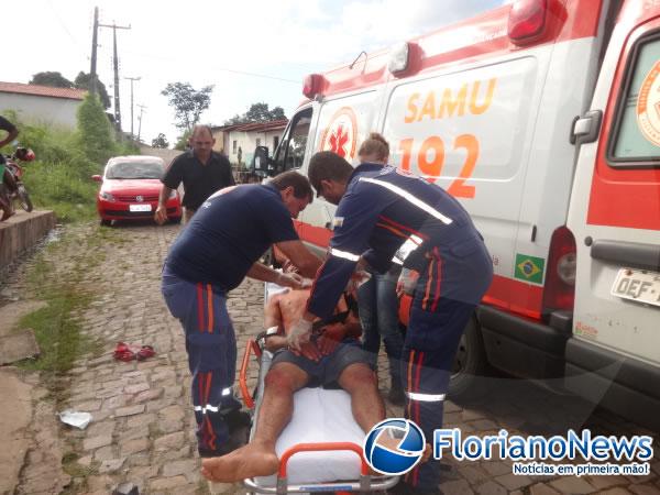 Inconformado com separa&ccedil;&atilde;o, homem tentou suic&iacute;dio em Floriano.(Imagem:FlorianoNews)