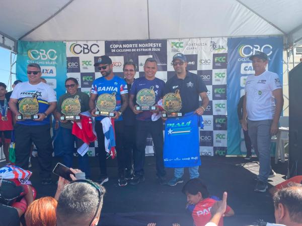 Seleção Piauiense conquista 13 medalhas na 48ª Copa Norte e Nordeste de Ciclismo. (Imagem:Ascom)