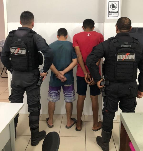 3º BPM recupera objetos furtados e conduz suspeitos à Delegacia em Floriano