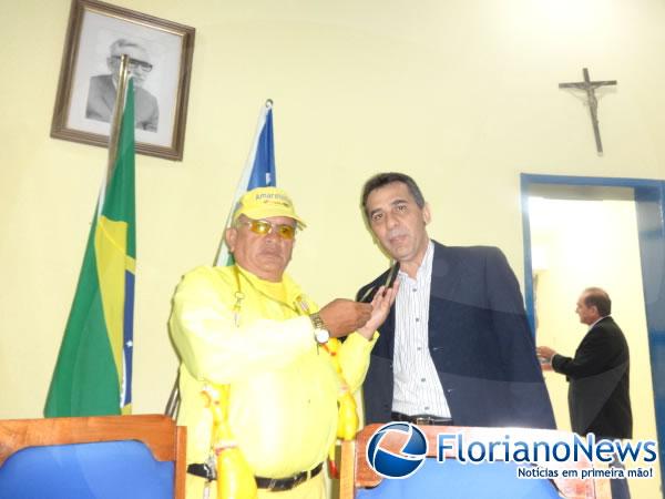 Prefeito de Gilberto J&uacute;nior.(Imagem:FlorianoNews)