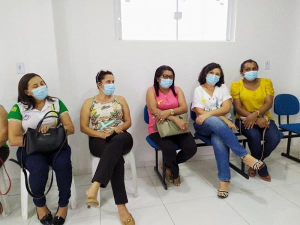 Saúde materno infantil é tema de reunião do Núcleo Multiprofissional e Saúde da Mulher