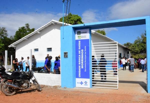 Localidade Morrinhos recebe UBS reestruturada nos 122 anos de Floriano