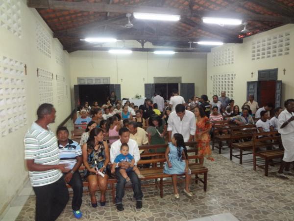 Festejos de S&atilde;o Jo&atilde;o Batista, no bairro Taboca.(Imagem:FlorianoNews)