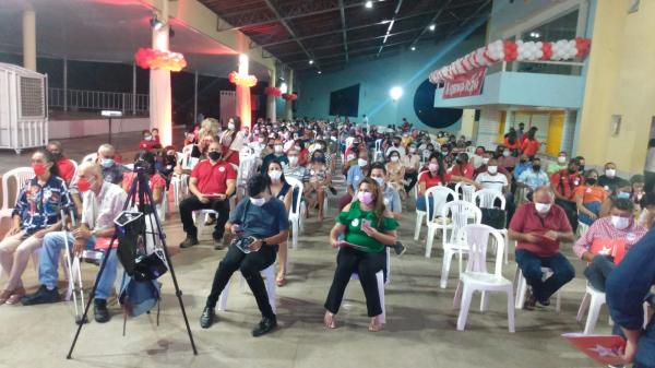 Encontro Regional do PT re&uacute;ne simpatizantes e l&iacute;deres pol&iacute;ticos em Floriano(Imagem:FlorianoNews)