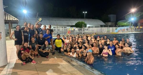 Sesc Beira Rio promove aulas de capoterapia aquática