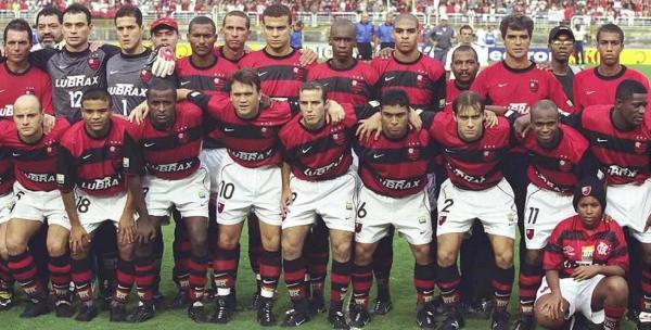 Flamengo de Beto tinha sido tricampe&atilde;o carioca de 2001.(Imagem: Reprodu&ccedil;&atilde;o)