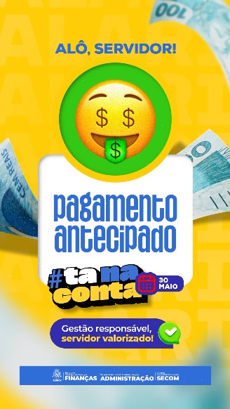 Prefeitura de Floriano antecipa pagamento e reforça compromisso com o servidor público