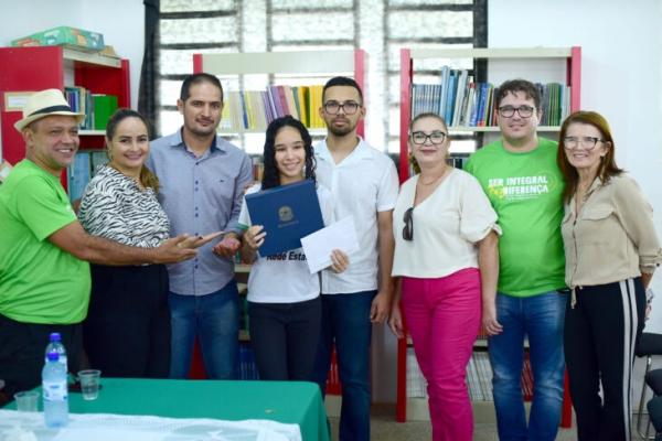 Estudante de An&iacute;sio de Abreu vai representar o Piau&iacute; no concurso Jovem Senador em Bras&iacute;lia.(Imagem:Divulga&ccedil;&atilde;o)