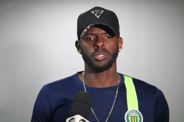  Ca&iacute;que, goleiro do Ypiranga v&iacute;tima de racismo durante partida contra o Altos, pela S&eacute;rie C.(Imagem: Pablo Cavalcante )