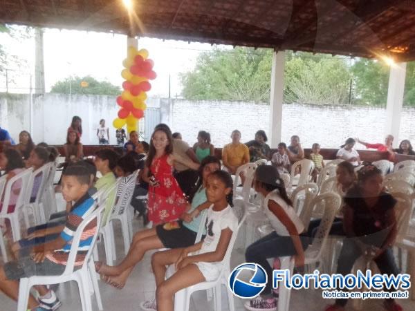 Escola Mega de Floriano realiza 1&ordf; Gincana Liter&aacute;ria.(Imagem:FlorianoNews)