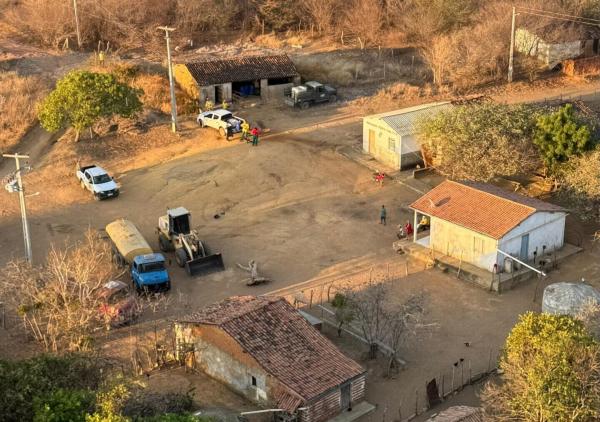 Brigadistas atuam no combate a incêndio no corredor ecológico de São Raimundo Nonato(Imagem:Ascom Semarh)