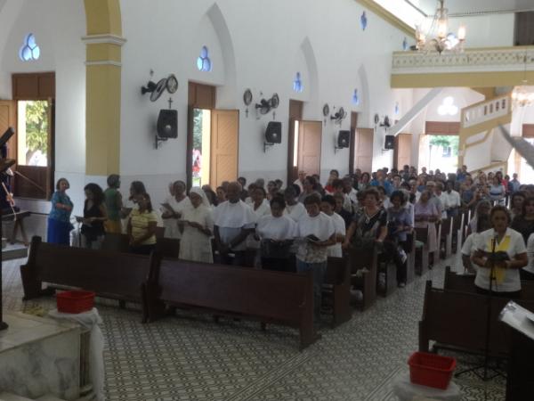  Missa da Ceia do Senhor na Catedral S&atilde;o Pedro de Alc&acirc;ntara.(Imagem:FlorianoNews)