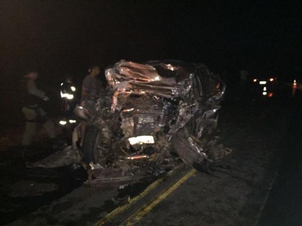 Prefeito e vice-prefeito de Paje&uacute; morrem ap&oacute;s acidente no rodoanel de Canto do Buriti.(Imagem:Divulga&ccedil;&atilde;o)