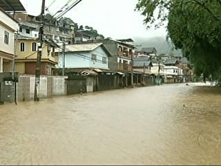 Em 48h, choveu o esperado para todo o mês em Friburgo