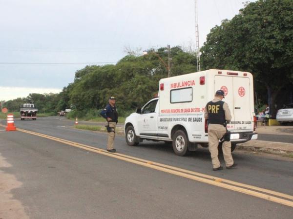 PRF montou opera&ccedil;&atilde;o para fiscalizar situa&ccedil;&atilde;o de ambul&acirc;ncias.(Imagem:Catarina Costa/G1 PI)