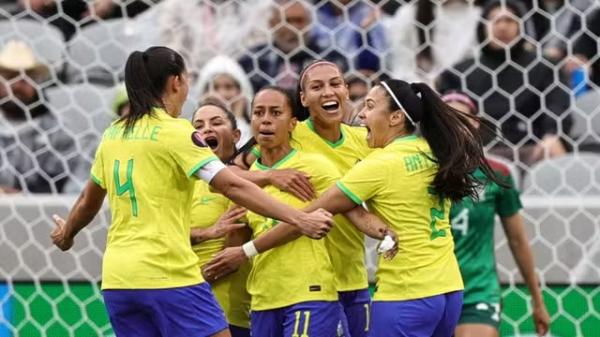 Brasil vence o México e está na final da Copa Ouro Feminina