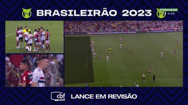 São Paulo enviará ofício à CBF pedindo explicações sobre pênalti marcado para o Flamengo