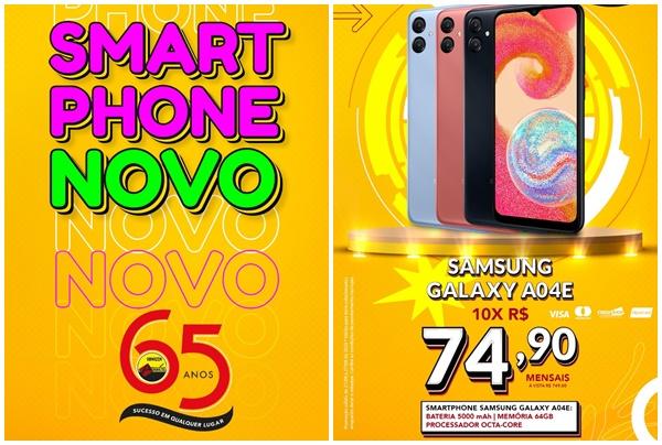 Economize no Anivers&aacute;rio Para&iacute;ba: As melhores ofertas em celulares em Floriano(Imagem:Divulga&ccedil;&atilde;o)