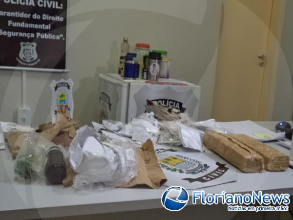 Drogas apreendidas em Floriano s&atilde;o incineradas em Bar&atilde;o de Graja&uacute;.(Imagem:FlorianoNews)