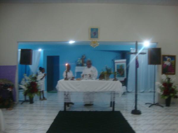 Missa de inaugura&ccedil;&atilde;o da Paroquia de S&atilde;o Raimundo Nonato(Imagem:reda&ccedil;ao)