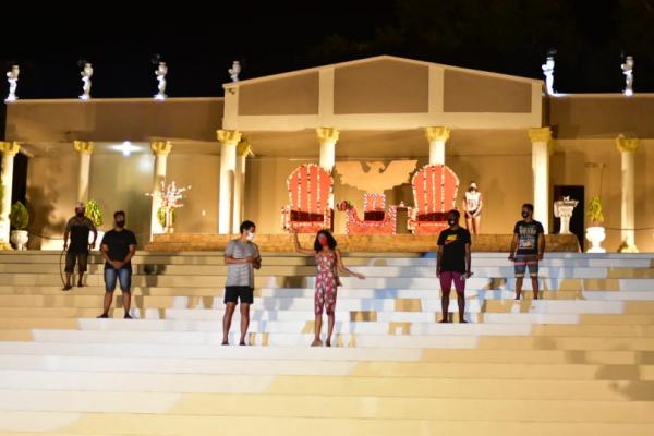 Em Floriano, atores realizam últimos ensaios para Paixão de Cristo 2021
