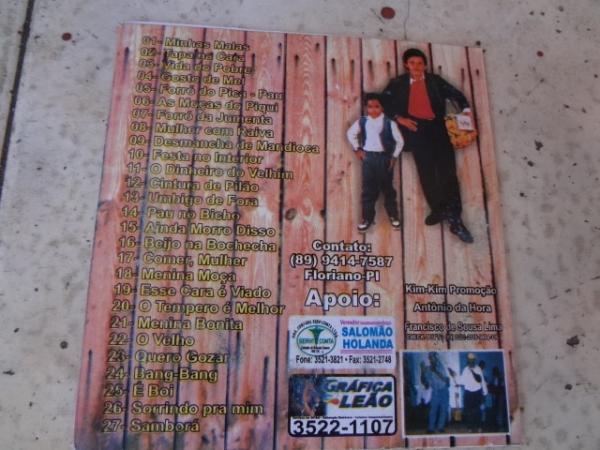 Cantor Felix Martins lan&ccedil;a seu novo CD.(Imagem:FlorianoNews)