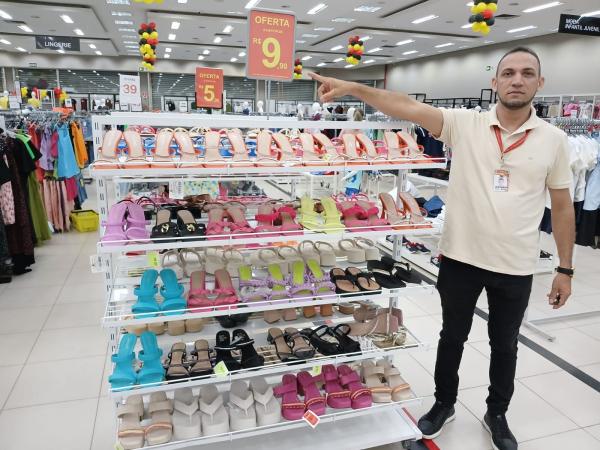  Armaz&eacute;m Para&iacute;ba de Floriano anuncia mega promo&ccedil;&atilde;o no setor de cal&ccedil;ados com descontos de at&eacute; 94%(Imagem:FlorianoNews)
