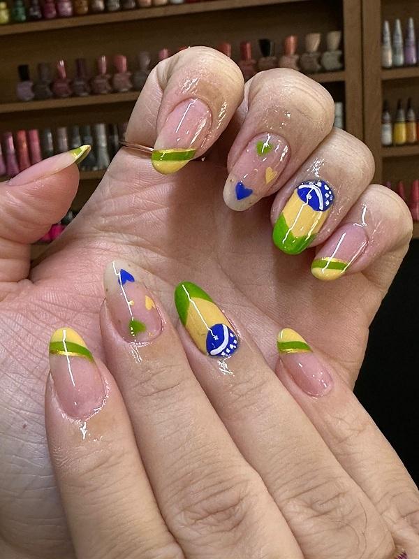 Unhas decoradas para Copa do Mundo: ideias para você se inspirar