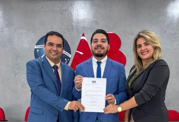 Deusdedit Neto assume presidência da Comissão de Defesa dos Direitos do Consumidor da OAB Floriano