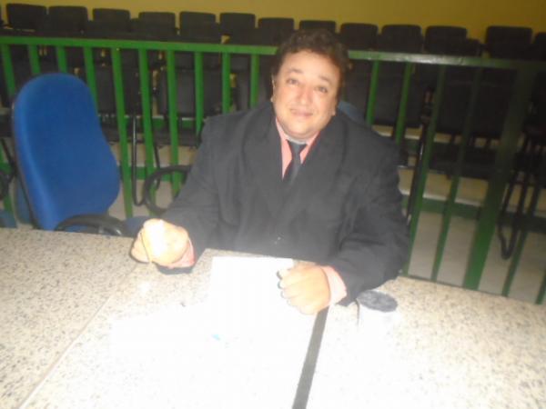 Vereador Claudemir Rezende, popular Bil&uacute; (PMDB)(Imagem:FlorianoNews)