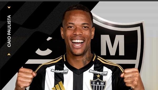 Atlético-MG anuncia contratação de lateral Caio Paulista, ex-Palmeiras