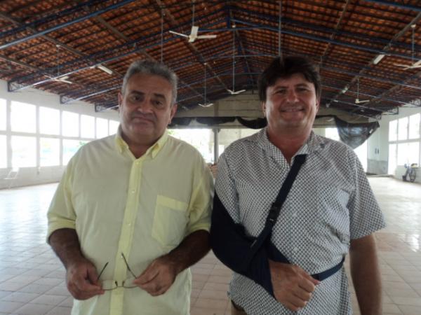 Chico Demes e Chico Paraguass&uacute;(Imagem:Cida Santana)