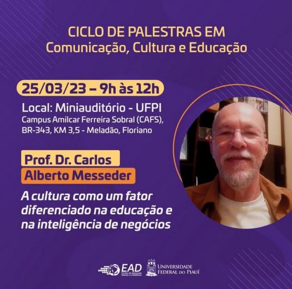 CTF promove neste sábado "Ciclo de Palestras em Comunicação, Cultura e Educação"