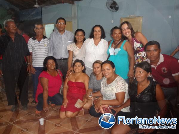 Enedina &eacute; eleita presidenta do Sindicato dos Trabalhadores Rurais de Floriano.(Imagem:FlorianoNews)