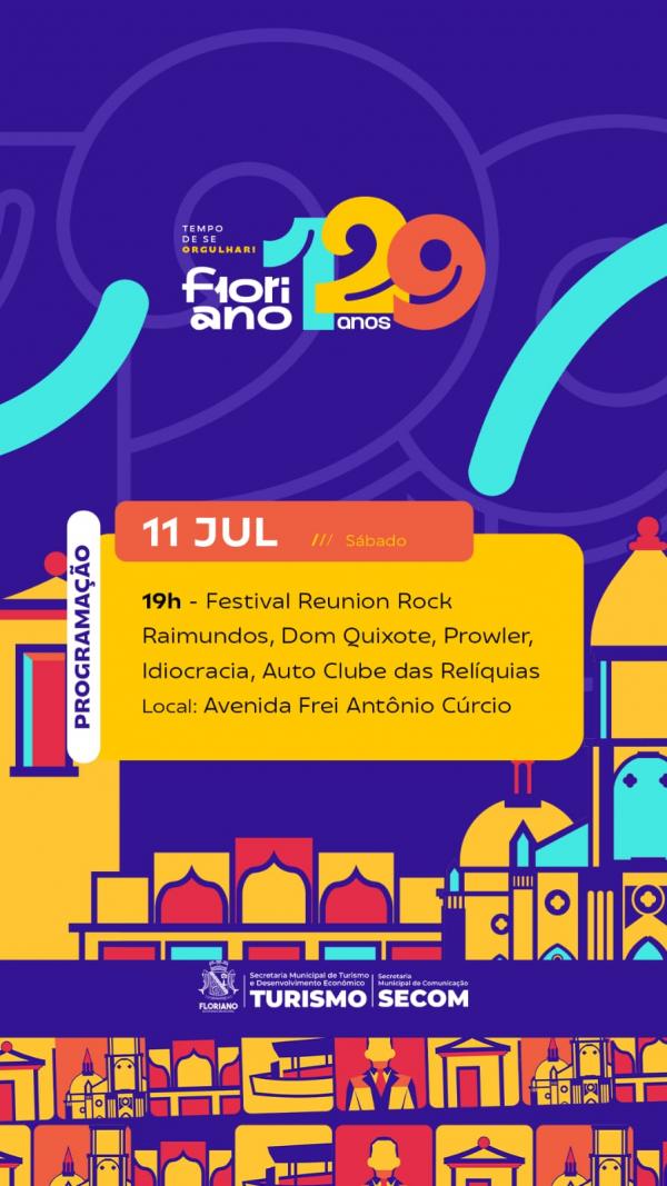 Floriano 129 anos (Imagem:Secom)