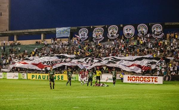 River-PI campe&atilde;o do Piauiense 2023, Torcida do River-PI(Imagem: Pedro Filho)