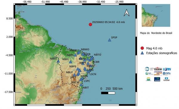 &Uacute;ltimo registro de tremor no Piau&iacute; ocorreu na cidade de Elesb&atilde;o Veloso, no dia 16 de junho, com magnitude de 2.3mR.(Imagem:Divulga&ccedil;&atilde;o)
