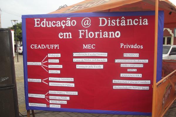 Realizado em Floriano a I Exposi&ccedil;&atilde;o de Educa&ccedil;&atilde;o e Tecnologia.(Imagem:FlorianoNews)